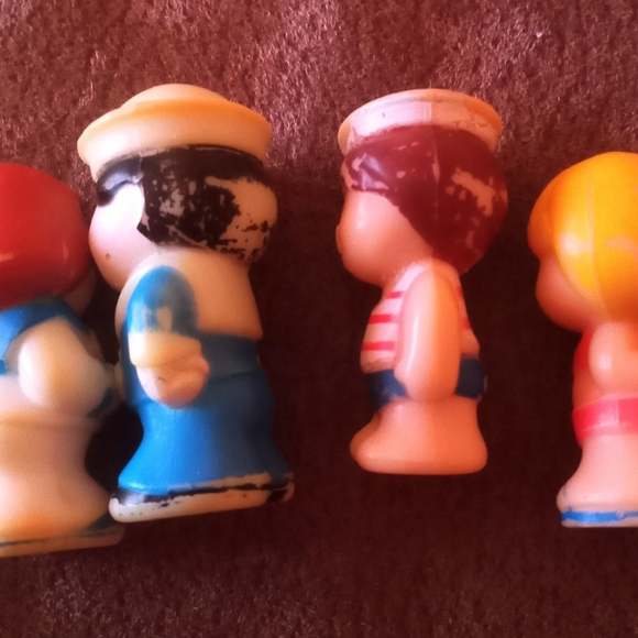 P**Vintage TubTown figurines, set of 4 - Picture 9 of 11
